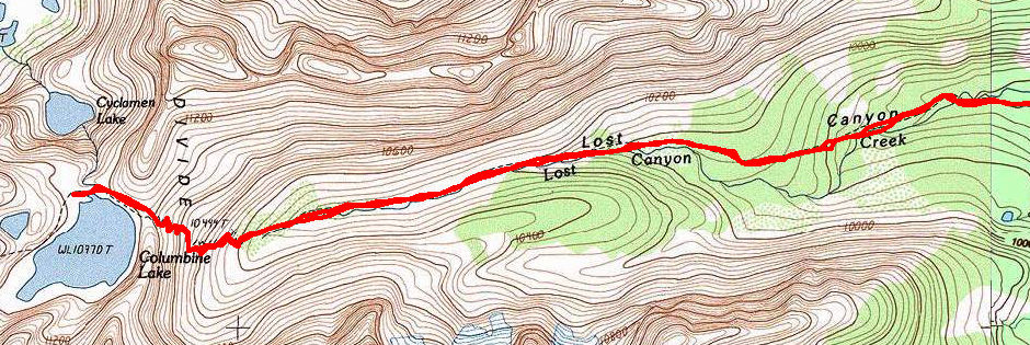 Day ten on 1978 Kern Area Deck Trek