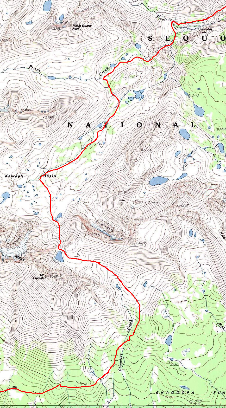 Day fifteen and sixteen 1978 Kern Area Deck Trek