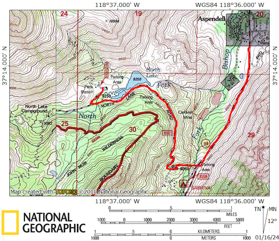 North Lake Ski Tour 1982 North Lake Ski Tour 1982