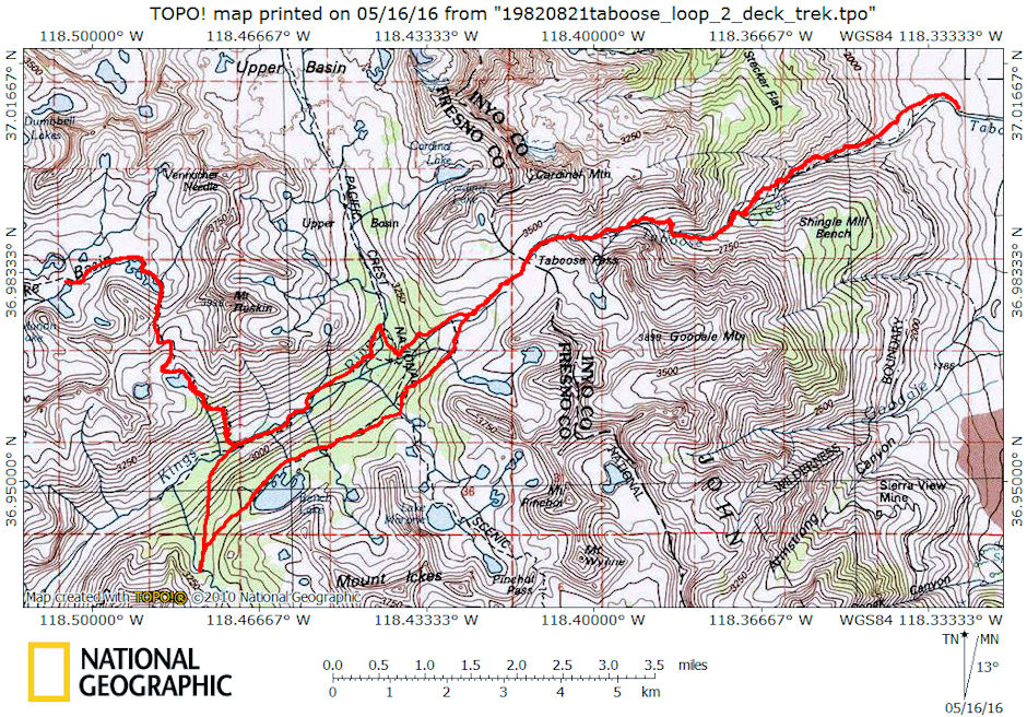 Cartridge Pass Route Map Cartridge Pass Route Map