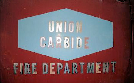 Pine Creek Mine - Fire Truck Logo