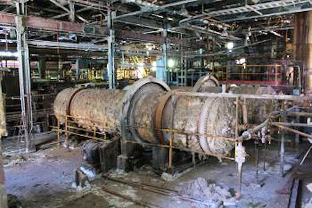 Pine Creek Mine Inside Mill