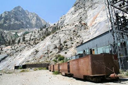 Pine Creek Mine Ore Cars