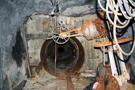 Pine Creek Mine Undergroun Workings