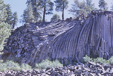 Devil's Postpile - Devil's Postpile National Monument 27 Aug 1966 Devil's Postpile - Devil's Postpile National Monument 27 Aug 1966