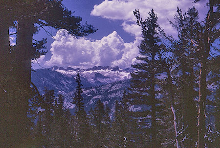 Silver Divide - John Muir Wilderness 20 Aug 1967 Silver Divide - John Muir Wilderness 20 Aug 1967