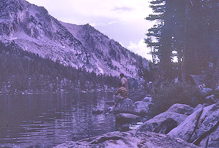 Purple Lake - John Muir Wilderness 20 Aug 1967 Purple Lake - John Muir Wilderness 20 Aug 1967