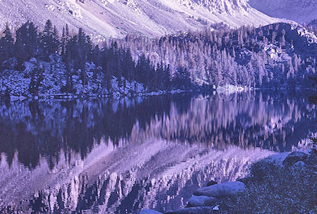 Morning at Purple Lake - John Muir Wilderness 21 Aug 1967 Morning at Purple Lake - John Muir Wilderness 21 Aug 1967