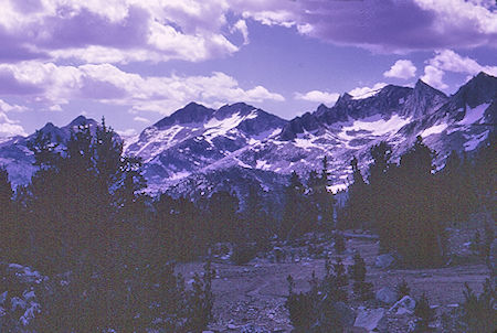 Silver Divide - John Muir Wilderness 21 Aug 1967 Silver Divide - John Muir Wilderness 21 Aug 1967