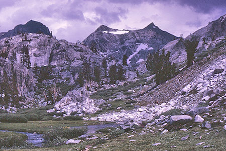 Fish Creek near Tully Lake - John Muir Wilderness 21 Aug 1967