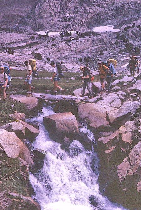 On McGee Pass trail - John Muir Wilderness 22 Aug 1967 On McGee Pass trail - John Muir Wilderness 22 Aug 1967