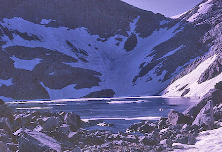Red and White Lake - John Muir Wilderness 22 Aug 1967 Red and White Lake - John Muir Wilderness 22 Aug 1967