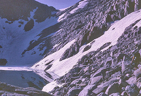 Red and White Lake and Pass - John Muir Wilderness 22 Aug 1967