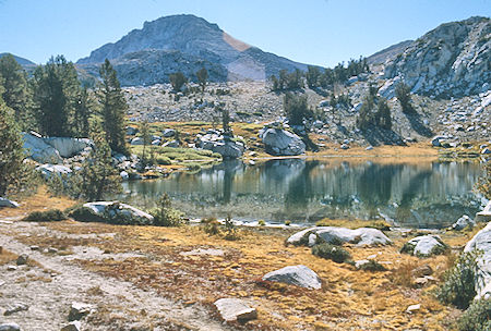 Papoose Lake<br>John Muir Wilderness 31 Aug 1976 Papoose Lake<br>John Muir Wilderness 31 Aug 1976