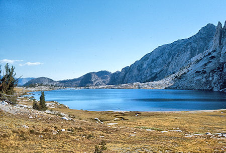Silver Pass Lake <br>John Muir Wilderness 30 Aug 1976 Silver Pass Lake <br>John Muir Wilderness 30 Aug 1976