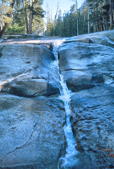 North Fork Mono Creek below Pocket Meadow - John Muir Wilderness 01 Sep 1976