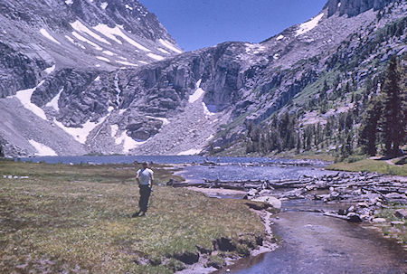 Fourth Recess Lake - John Muir Wilderness 12 Aug 1962 Fourth Recess Lake - John Muir Wilderness 12 Aug 1962