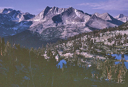 Morning in lower Pioneer Basin - John Muir Wilderness 25 Aug 1967 Morning in lower Pioneer Basin - John Muir Wilderness 25 Aug 1967