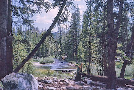 Upper Bear Creek Meadow - John Muir Wilderness 14 Aug 1962
