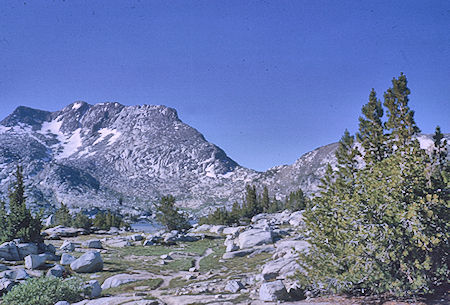 Selden Pass above Marie Lake - John Muir Wilderness 15 Aug 1962