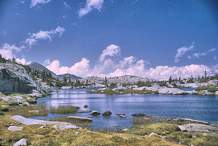 Medley Lake - John Muir Wilderness 20 Aug 1968 Medley Lake - John Muir Wilderness 20 Aug 1968
