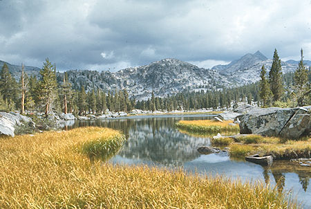 Lou Beverly Lake - John Muir Wilderness 07 Sep 1976