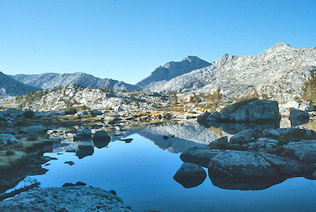 Sandpiper Lake, Senger Peak - John Muir Wilderness - 08 Sep 1976