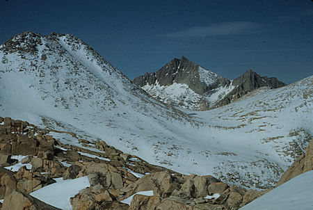 Seven Gables from Italy Pass - John Muir Wilderness 12 Jun 1977 Seven Gables from Italy Pass - John Muir Wilderness 12 Jun 1977