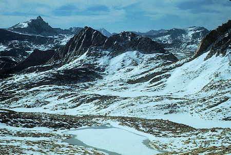 Mt. Humphrey on left from Italy Pass - John Muir Wilderness 12 Jun 1977 Mt. Humphrey on left from Italy Pass - John Muir Wilderness 12 Jun 1977