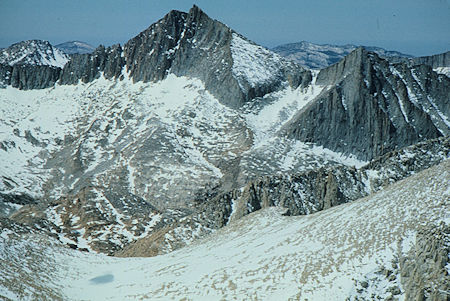 Seven Gables from top of Mount Julius Ceasar - John Muir wilderness 12 Jun 1977 Seven Gables from top of Mount Julius Ceasar - John Muir wilderness 12 Jun 1977