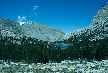 Upper Pine Lake - John Muir Wilderness 11 Jun 1977 Upper Pine Lake - John Muir Wilderness 11 Jun 1977