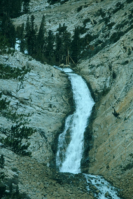 Pine Creek Falls - John Muir Wilderness 11 Jun 1977