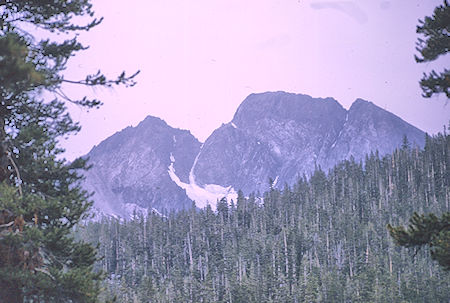 Mt. McGee from Evolution Valley - Kings Canyon National Park 31 Aug 1968 Mt. McGee from Evolution Valley - Kings Canyon National Park 31 Aug 1968