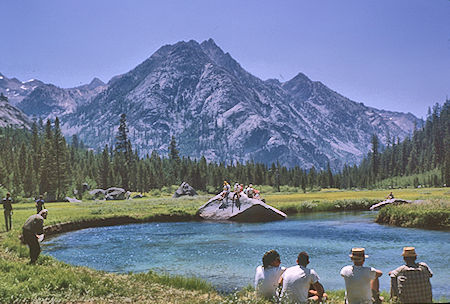 Ready to go swimming at Grouse Meadow - Kings Canyon National Park 19 Aug 1963