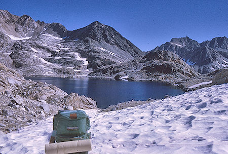 Lake in LeConte Canyon - Kings Canyon National Park 21 Aug 1969