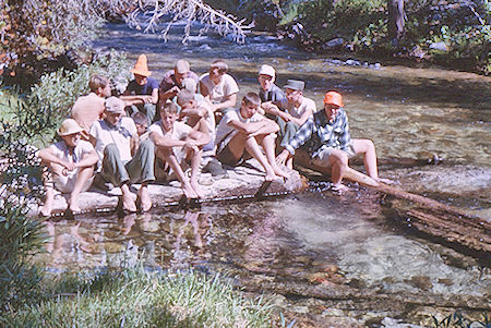 The gang at Deer Meadow - Kings Canyon National Park 19 Aug 1963 The gang at Deer Meadow - Kings Canyon National Park 19 Aug 1963