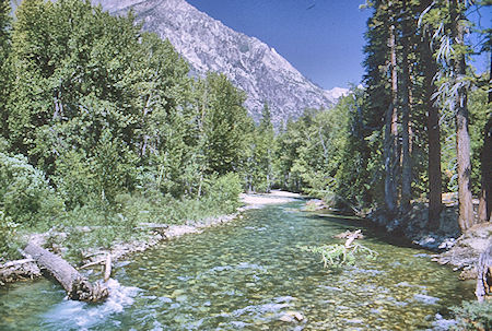 Middle Fork Kings River - Kings Canyon National Park 29 Aug 1969