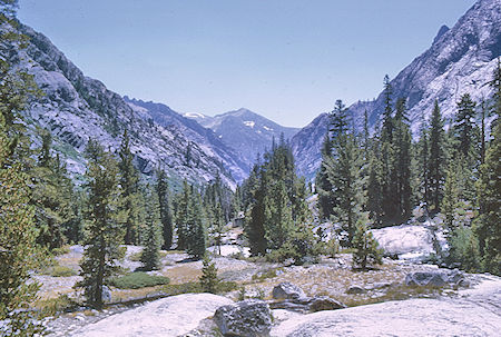 Middle Fork Kings River Canyon - Kings Canyon National Park 30 Aug 1969