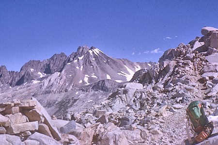 Mather Pass west - Kings Canyon National Park 21 Aug 1963 Mather Pass west - Kings Canyon National Park 21 Aug 1963