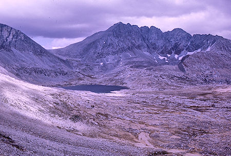 Split Mountain from Mather Pass - Kings Canyon National Park 25 Aug 1970