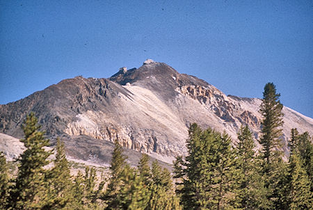 Cardinal Mountain from near Bench Lake - Kings Canyon National Park 24 Aug 1975 Cardinal Mountain from near Bench Lake - Kings Canyon National Park 24 Aug 1975