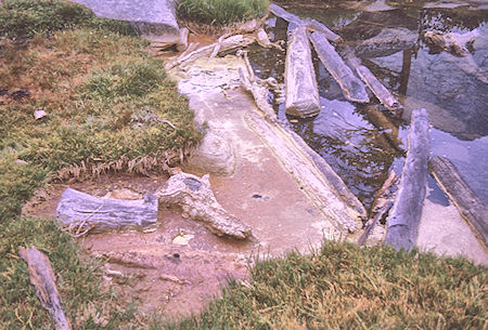 Bench Lake 'scudge' - Kings Canyon National Park 27 Aug 1970