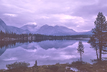 Bench Lake, Taboose Pass - Kings Canyon National Park 27 Aug 1970