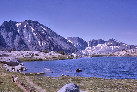 View south descending from Pinchot Pass - Kings Canyon National Park 22 Aug 1963 View south descending from Pinchot Pass - Kings Canyon National Park 22 Aug 1963