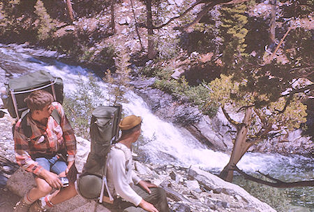 Woods Creek - Kings Canyon National Park 22 Aug 1963 Woods Creek - Kings Canyon National Park 22 Aug 1963