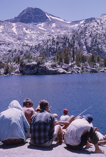 Fishing at Rae Lake - Kings Canyon National Park 23 Aug 1963 Fishing at Rae Lake - Kings Canyon National Park 23 Aug 1963