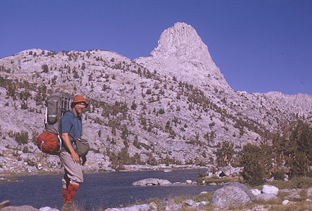 Don Deck, Fin Dome, Rae Lake<br>Kings Canyon National Park 31 Aug 1970 Don Deck, Fin Dome, Rae Lake<br>Kings Canyon National Park 31 Aug 1970