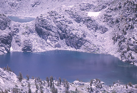 Sixty Lakes from Fin Dome<br>Kings Canyon National Park 31 Aug 1970 Sixty Lakes from Fin Dome<br>Kings Canyon National Park 31 Aug 1970
