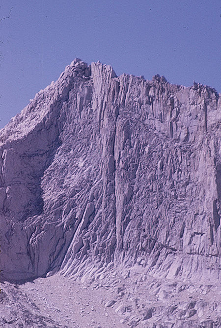 Mount Clarence King from Fin Dome<br>Kings Canyon National Park 31 Aug 1970 Mount Clarence King from Fin Dome<br>Kings Canyon National Park 31 Aug 1970