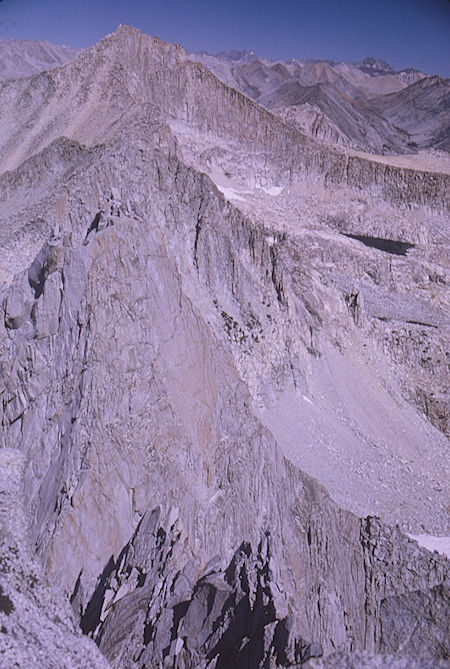 Ridge from Mount Cotter to Mount Clarence King - Kings Canyon National Park 01 Sep 1970